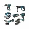 Outlet 😍 MAKITA Ensemble de 5 machines DLX5039PTJ - 18 V ✔️