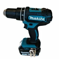 New 😉 Perceuse-visseuse 18V Makita + Batterie lithium 3Ah + chargeur + Mallette 🥰 -Pas Cher Facom Magasin 0088381861595 6