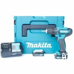 Buy 😉 Perceuse-visseuse à percussion sans fil MAKITA 12V + 2 batteries lithium 2 Ah + chargeur + Mallette DF333DWAJ 🔔