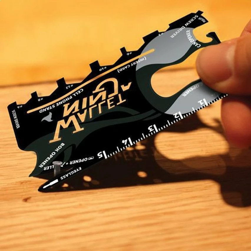 Best Pirce 🛒 Totalcadeau Carte Ninja pour portefeuille avec 18 outils 🤩 5 Best Pirce 🛒 Totalcadeau Carte Ninja pour portefeuille avec 18 outils 🤩 – Image 5