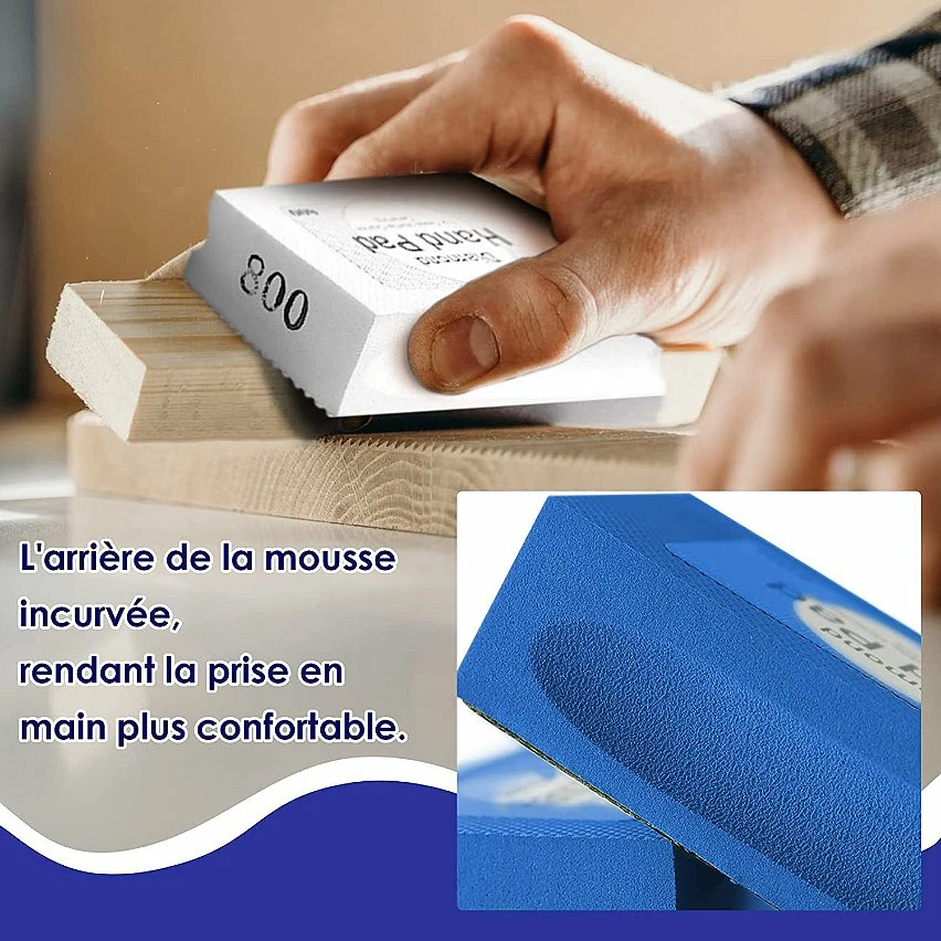 Deals 👍 Tophomer Cale à poncer à Main Expert en Diamant, Bloc de meulage de Polissage de Diamant 200 Grains, abrasif 55x90x28mm Pierre/Verre,etc 🔔 3 Deals 👍 Tophomer Cale à poncer à Main Expert en Diamant, Bloc de meulage de Polissage de Diamant 200 Grains, abrasif 55x90x28mm Pierre/Verre,etc 🔔 – Image 3
