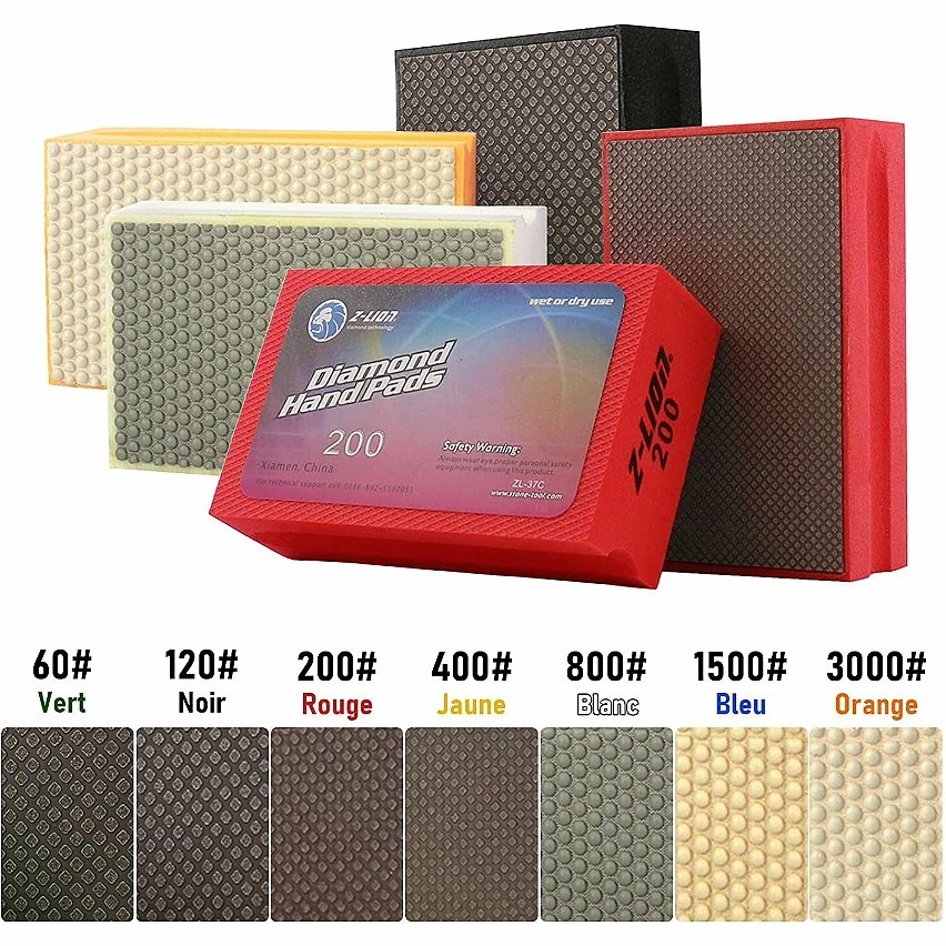 Outlet 😍 Tophomer Cale à poncer à Main Expert en Diamant, Bloc de meulage de Polissage de Diamant 60 Grains, abrasif 55x90x28mm Pierre/Verre,etc 💯 5 Outlet 😍 Tophomer Cale à poncer à Main Expert en Diamant, Bloc de meulage de Polissage de Diamant 60 Grains, abrasif 55x90x28mm Pierre/Verre,etc 💯 – Image 5