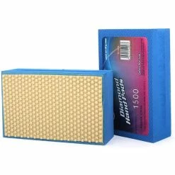 Hot Sale 🥰 Tophomer Cale à poncer à Main Expert en Diamant, Bloc de meulage de Polissage de Diamant 1500 Grains, abrasif 55x90x28mm Pierre/Verre 😍