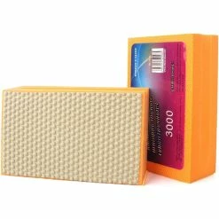 Outlet 🔥 Tophomer Cale à poncer à Main Expert en Diamant, Bloc de meulage de Polissage de Diamant 3000 Grains, abrasif 55x90x28mm Pierre/Verre 🎁