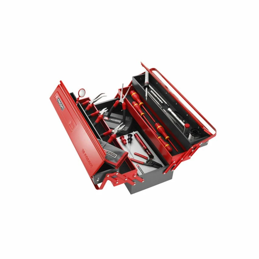 Best Sale ❤️ Boite à outils Facom en métal 5 cases grands volumes 🎉 3 Best Sale ❤️ Boite à outils Facom en métal 5 cases grands volumes 🎉 – Image 3