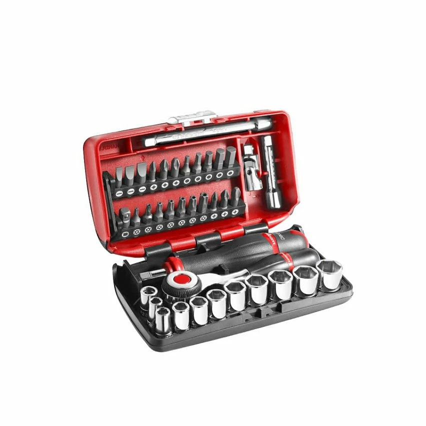 Hot Sale 🎁 Coffret de douilles et embouts FACOM - 1/4 - Vissage serrage - 6 pans - 38 pcs - R.360NANO 🎁 1 Hot Sale 🎁 Coffret de douilles et embouts FACOM - 1/4 - Vissage serrage - 6 pans - 38 pcs - R.360NANO 🎁