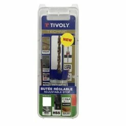 Cheap 😀 Kit Spécial Terrasse Foret HSS Ø5mm + Fraise à noyer HSS 90°+ butée de profondeur réglable TIVOLY Métal HSS et Bois durs ⭐