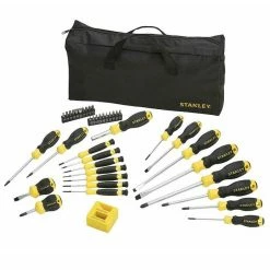 Cheap 🌟 Kit outils tournevis de 42 pièces + Sac bandoulière STHT0-62113 Stanley 💯