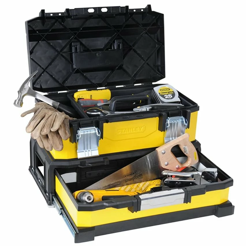 New 🛒 Stanley boite a outils jaune ❤️ 2 New 🛒 Stanley boite a outils jaune ❤️ – Image 2