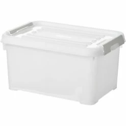 Top 10 ⌛ CURVER | HANDY PLUS 6L CLIPS BLANC - 100% RECYCLE, Rangement, Milky, 29,4 x 19,4 x 15 cm ⌛