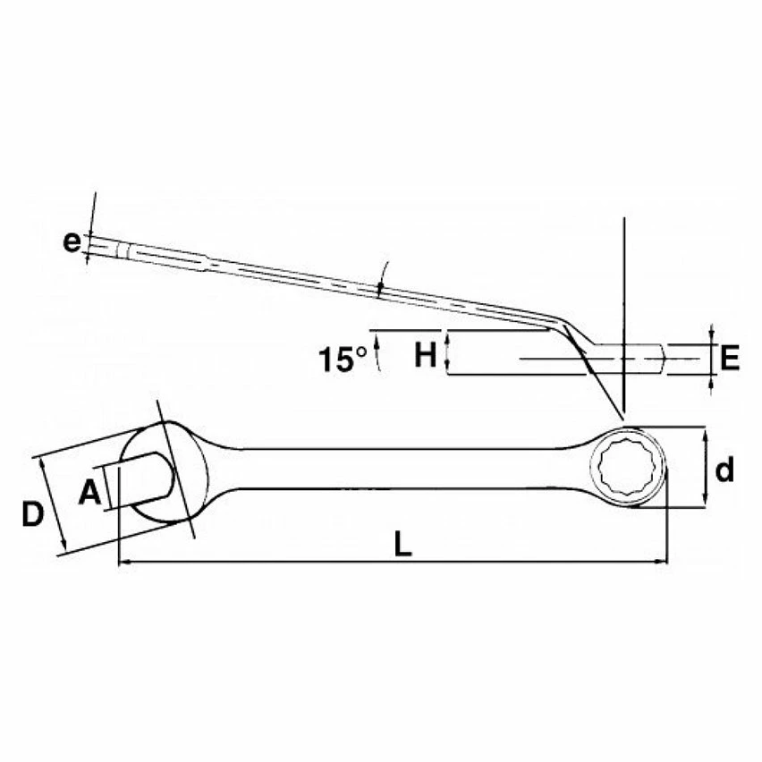 Flash Sale ✨ SAM OUTILLAGE - Clés mixtes contre-coudées longues en mm - 19 mm ⭐ 2 Flash Sale ✨ SAM OUTILLAGE - Clés mixtes contre-coudées longues en mm - 19 mm ⭐ – Image 2
