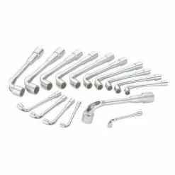 Wholesale 🔔 SAM OUTILLAGE - Jeu De 16 Clés à pipe débouchées 6/12 Pans 👏