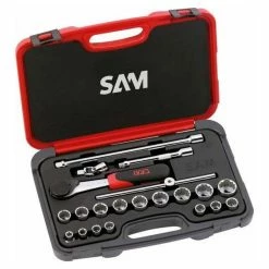 Promo ✨ SAM OUTILLAGE - Coffret 22 Outils 3/8'' 🔔