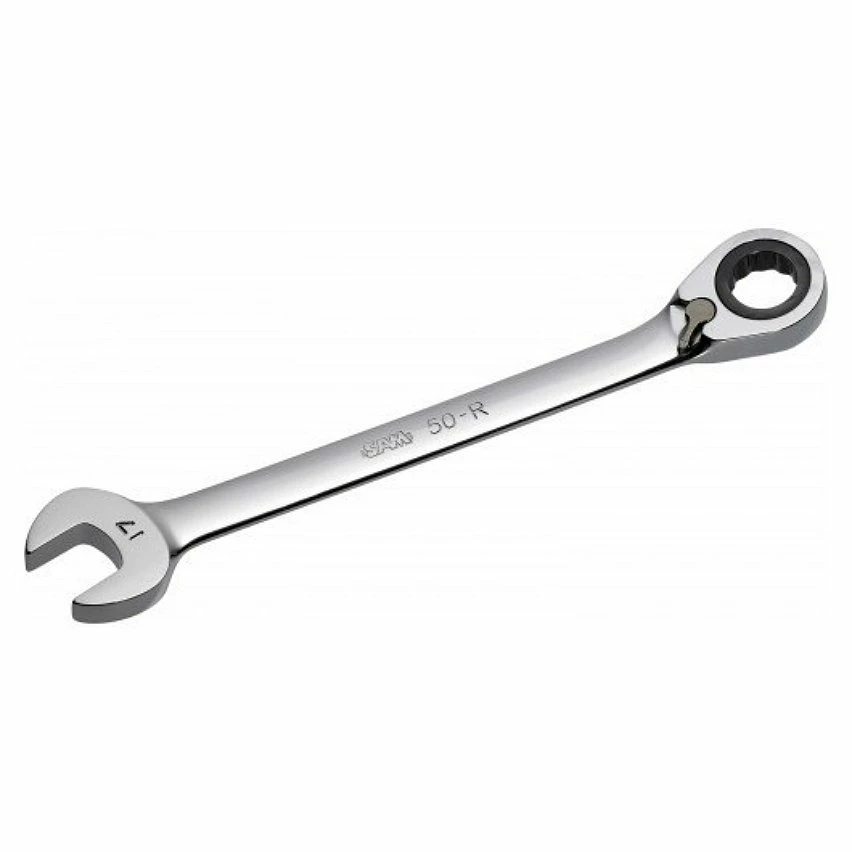 Hot Sale 💯 SAM OUTILLAGE - Clés mixtes à cliquet avec système STOP+ en mm - 18 mm ⭐ 1 Hot Sale 💯 SAM OUTILLAGE - Clés mixtes à cliquet avec système STOP+ en mm - 18 mm ⭐