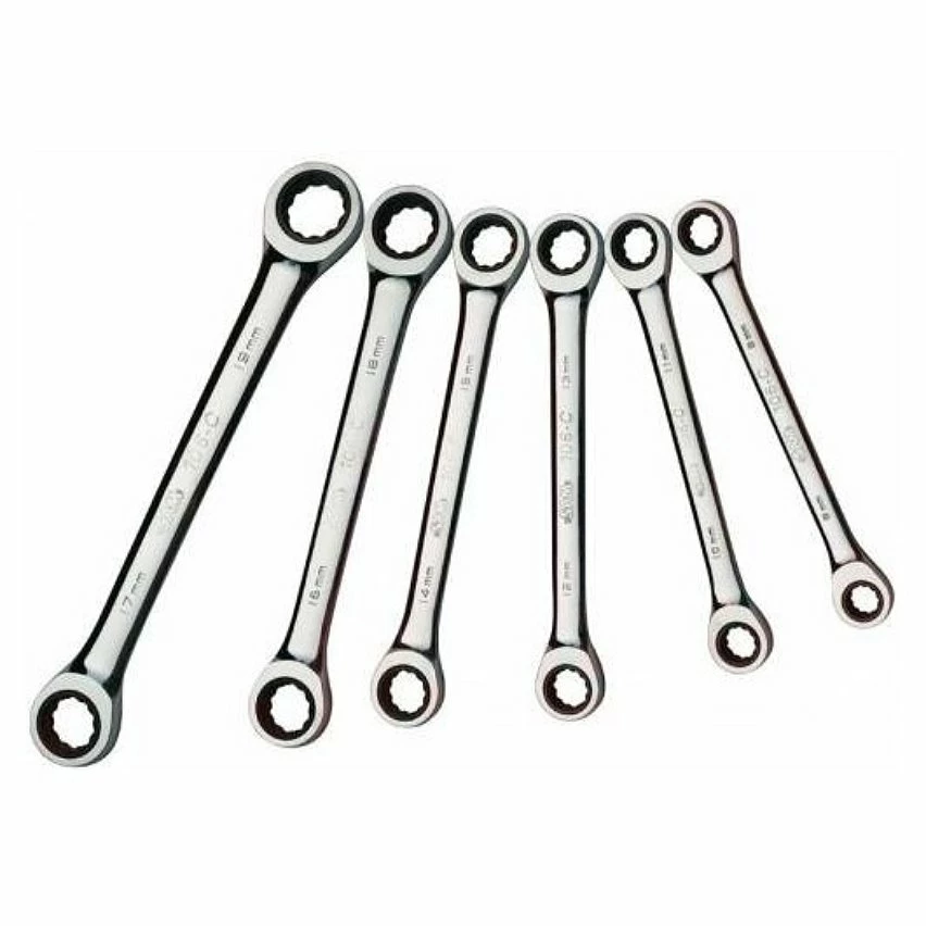 New 😀 SAM OUTILLAGE - Jeu De 6 Clés Polygonales A Cliquet 8 A 19 Mm 🎉 1 New 😀 SAM OUTILLAGE - Jeu De 6 Clés Polygonales A Cliquet 8 A 19 Mm 🎉