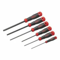 Outlet 🤩 SAM OUTILLAGE - Jeu De 6 Clés Males Droites Emmanchees Tete Spherique ✨