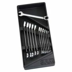 Outlet 🔔 SAM OUTILLAGE - Module Abs 1/3 De 12 Clés Mixtes A Cliquet En Mm 💯