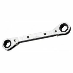 Wholesale 🎁 SAM OUTILLAGE - Clé polygonale à cliquet contre-coudée - 12 ET 13 mm ⌛