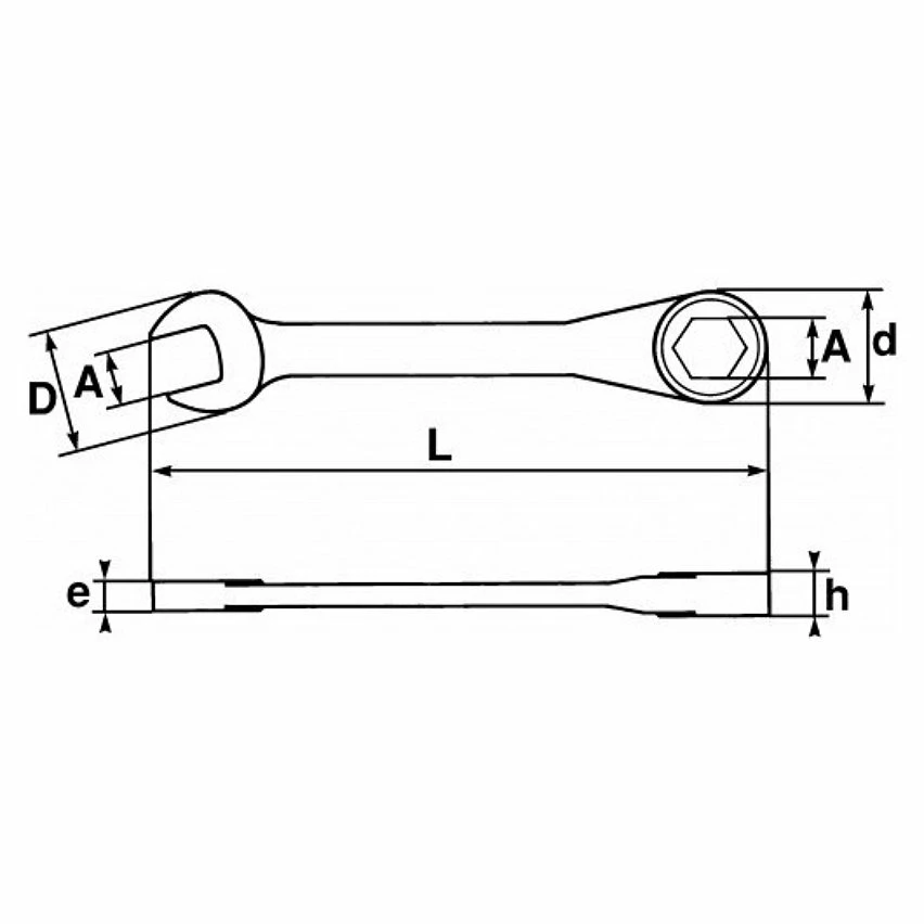 Wholesale ⌛ SAM OUTILLAGE - Clés mixtes courtes à cliquet + clip - 10 mm 😉 2 Wholesale ⌛ SAM OUTILLAGE - Clés mixtes courtes à cliquet + clip - 10 mm 😉 – Image 2