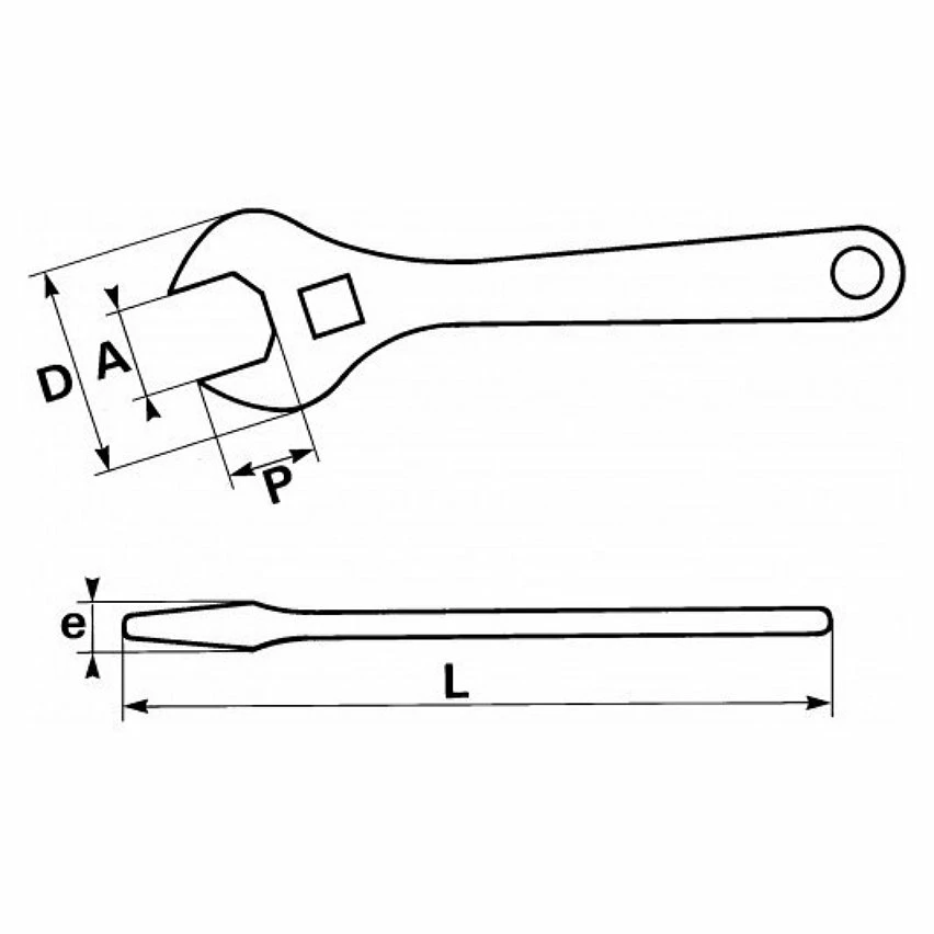 Flash Sale 🧨 SAM OUTILLAGE - Clés à molette chromées satinées - 18'' ⌛ 2 Flash Sale 🧨 SAM OUTILLAGE - Clés à molette chromées satinées - 18'' ⌛ – Image 2