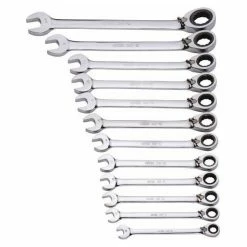 Discount 🥰 SAM OUTILLAGE - Jeu De 12 Clés Mixtes A Cliquet 🥰