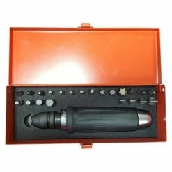 New 🤩 SAM OUTILLAGE - Coffret Tournevis A Frapper Carre 1/2'' 24 Outils Chocs ⌛