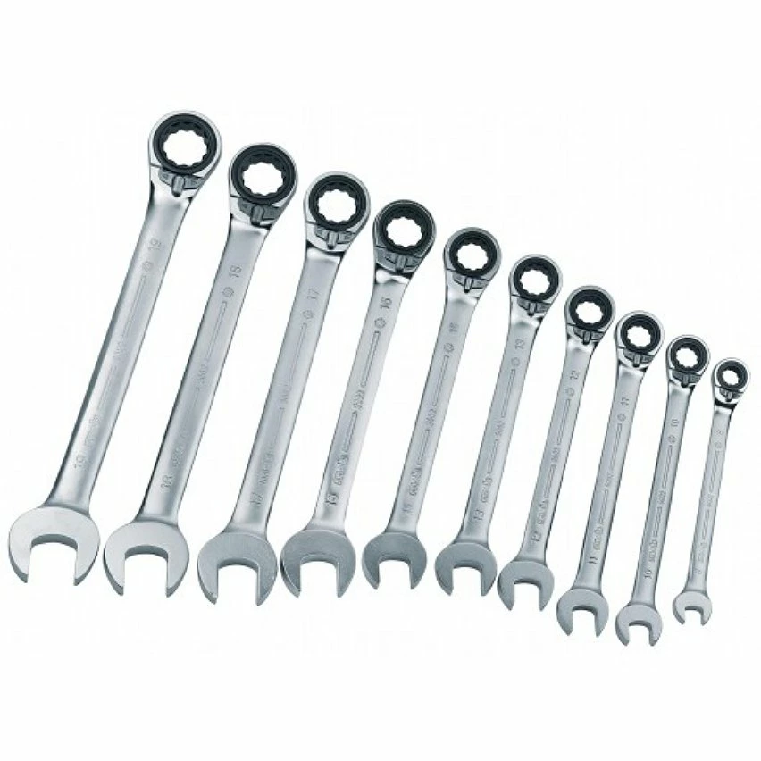 Best Sale ⭐ MOB - Jeu de clés mixtes à cliquet - 8-10-12-13-17-19 mm ✨ 2 Best Sale ⭐ MOB - Jeu de clés mixtes à cliquet - 8-10-12-13-17-19 mm ✨ – Image 2