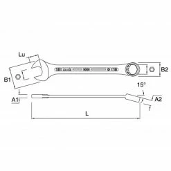 Buy 🛒 MOB - Clés mixtes - 23 mm - 23 mm ⭐ -Pas Cher Facom Magasin 3303809000262 3 2