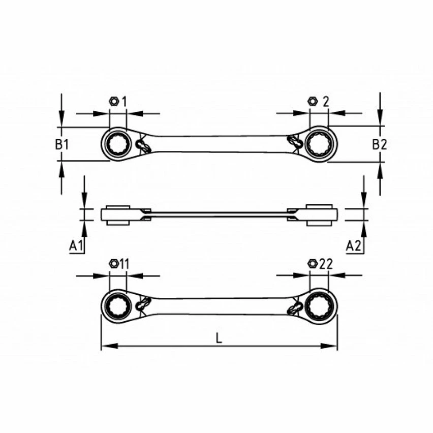 Top 10 ✨ MOB - Clés à cliquet 4x4 😉 2 Top 10 ✨ MOB - Clés à cliquet 4x4 😉 – Image 2