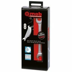 Discount 👏 MOB - Jeu 8 clés fourches - 6x7-8x9-10x11-12x13-14x15-16x17-18x19-20x22 mm mm 🥰