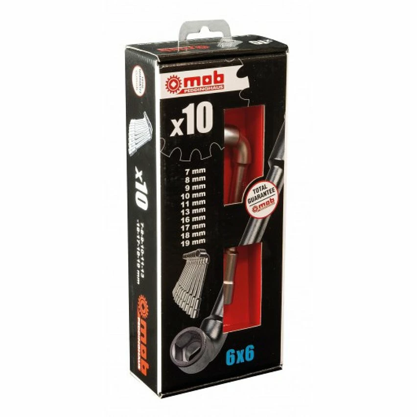 Deals 🎉 MOB - Jeu de clés à pipe 6x6 et 6x12 pans en coffret - 7-8-10-13-17-19 mm ✨ 1 Deals 🎉 MOB - Jeu de clés à pipe 6x6 et 6x12 pans en coffret - 7-8-10-13-17-19 mm ✨