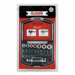 Coupon 🤩 MOB - Box 31 - coffret vissage 1/4 - 31 pieces - Réf: 9460031001 🥰 -Pas Cher Facom Magasin 3303809472076 4