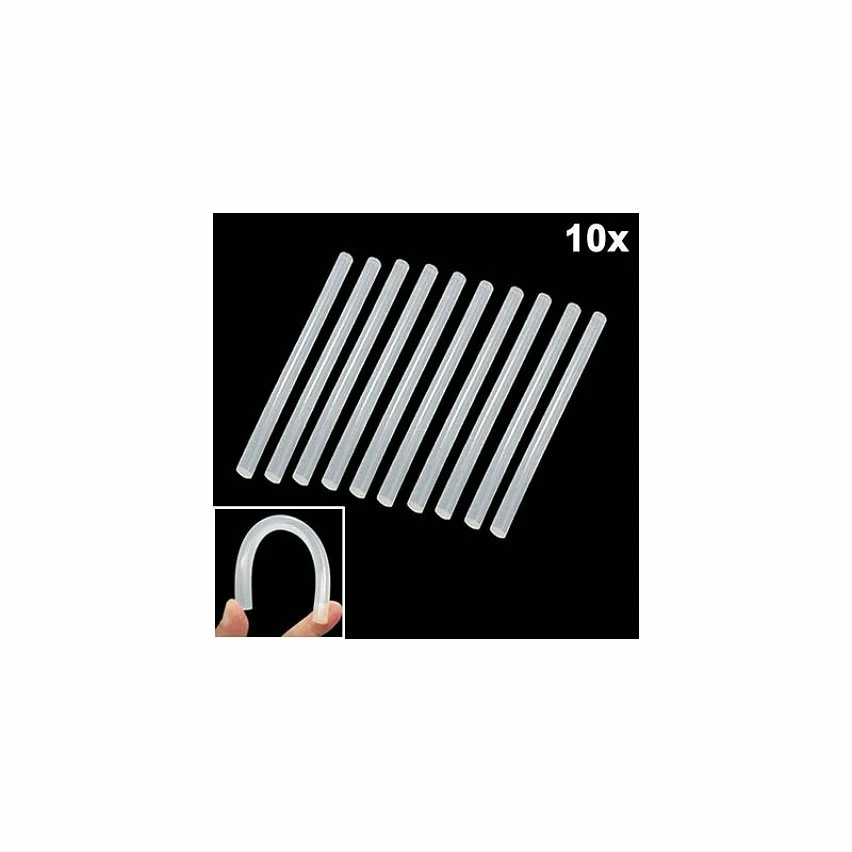 Cheapest 🌟 Wewoo Outil de soudure blanc Bâton de colle thermofusible pratique de 10 PCS, taille: 270 x 7mm ✨ 2 Cheapest 🌟 Wewoo Outil de soudure blanc Bâton de colle thermofusible pratique de 10 PCS, taille: 270 x 7mm ✨ – Image 2