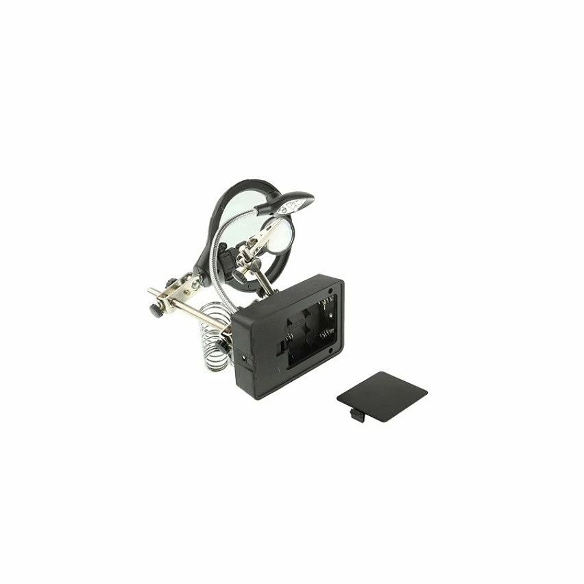 Best reviews of 🤩 Wewoo Outil de soudure argent Loupe auxiliaire de 5 LED AC / DC interchangeable avec support à souder et deux 🔔 4 Best reviews of 🤩 Wewoo Outil de soudure argent Loupe auxiliaire de 5 LED AC / DC interchangeable avec support à souder et deux 🔔 – Image 4