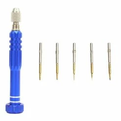 Wholesale 💯 Wewoo Tournevis bleu pour la réparation de téléphone JF-6688 5 en 1 Métal Stylo Multi-usages Set 👏