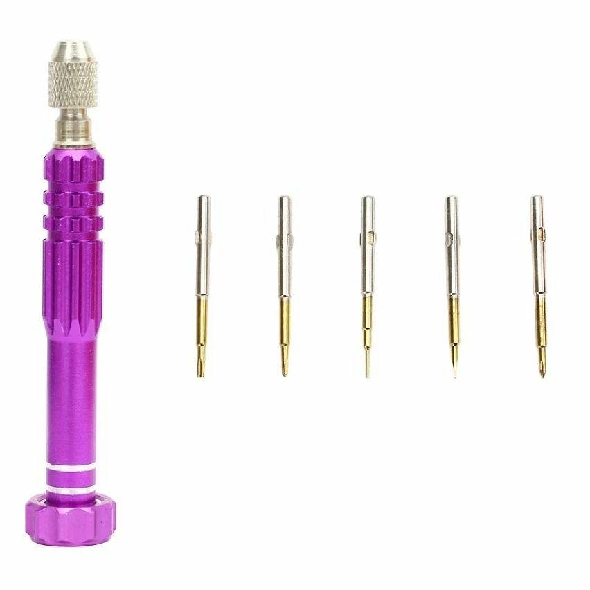 Coupon ❤️ Wewoo Tournevis Violet pour la réparation de téléphone JF-6688 5 en 1 Métal Stylo Multi-usages Set ✔️ 1 Coupon ❤️ Wewoo Tournevis Violet pour la réparation de téléphone JF-6688 5 en 1 Métal Stylo Multi-usages Set ✔️