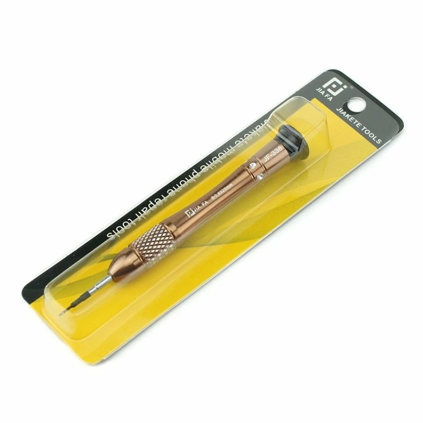 Promo 🌟 Wewoo Tournevis marron JF-338-T2 Torx T2 de réparation de téléphone portable 🌟 5 Promo 🌟 Wewoo Tournevis marron JF-338-T2 Torx T2 de réparation de téléphone portable 🌟 – Image 5