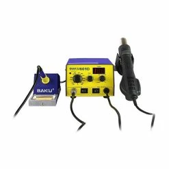 Promo 😉 Wewoo Outil de soudure Affichage à LED dans 1 station de de fer à souder de pistolet à air chaud 💯