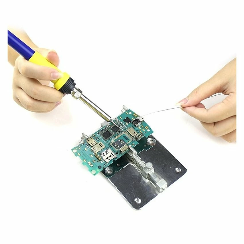 Promo 🥰 Wewoo Outil de soudure V LED Affichage 2 en 1 Air Chaud Gun Soldering Fer À Souder Station 👏 6 Promo 🥰 Wewoo Outil de soudure V LED Affichage 2 en 1 Air Chaud Gun Soldering Fer À Souder Station 👏 – Image 6