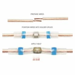 Flash Sale ✨ Wewoo 100 PCS AWG16-14 Connecteurs de fils de bout à bout thermo-rétractables avec joint d'étanchéité 1,5-2,5 mm Bleu à souder manchon (bleu) ❤️ 9 Flash Sale ✨ Wewoo 100 PCS AWG16-14 Connecteurs de fils de bout à bout thermo-rétractables avec joint d'étanchéité 1,5-2,5 mm Bleu à souder manchon (bleu) ❤️ -Pas Cher Facom Magasin 3615612129529 4