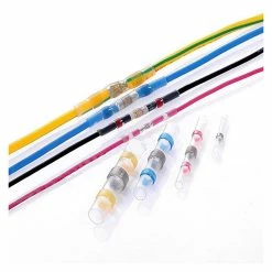 Flash Sale ✨ Wewoo 100 PCS AWG16-14 Connecteurs de fils de bout à bout thermo-rétractables avec joint d'étanchéité 1,5-2,5 mm Bleu à souder manchon (bleu) ❤️ 10 Flash Sale ✨ Wewoo 100 PCS AWG16-14 Connecteurs de fils de bout à bout thermo-rétractables avec joint d'étanchéité 1,5-2,5 mm Bleu à souder manchon (bleu) ❤️ -Pas Cher Facom Magasin 3615612129529 5