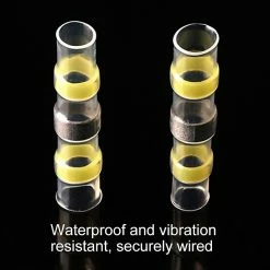 Discount ⌛ Wewoo 100 PCS AWG12-10 4-6mm joint thermorétractable connecteurs de fil bout à bout bornes jaunes à souder manchon (jaune) 🌟 8 Discount ⌛ Wewoo 100 PCS AWG12-10 4-6mm joint thermorétractable connecteurs de fil bout à bout bornes jaunes à souder manchon (jaune) 🌟 -Pas Cher Facom Magasin 3615612129574 3