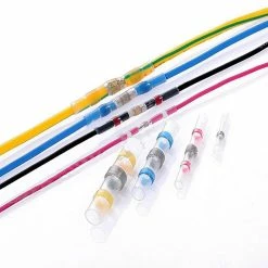 Coupon 👍 Wewoo 100 PCS AWG26-24 Connecteurs de fil bout à bout, thermorétractables, étanches, scellés, blanc Bornes à souder (Blanc) 😉 -Pas Cher Facom Magasin 3615612129581 5