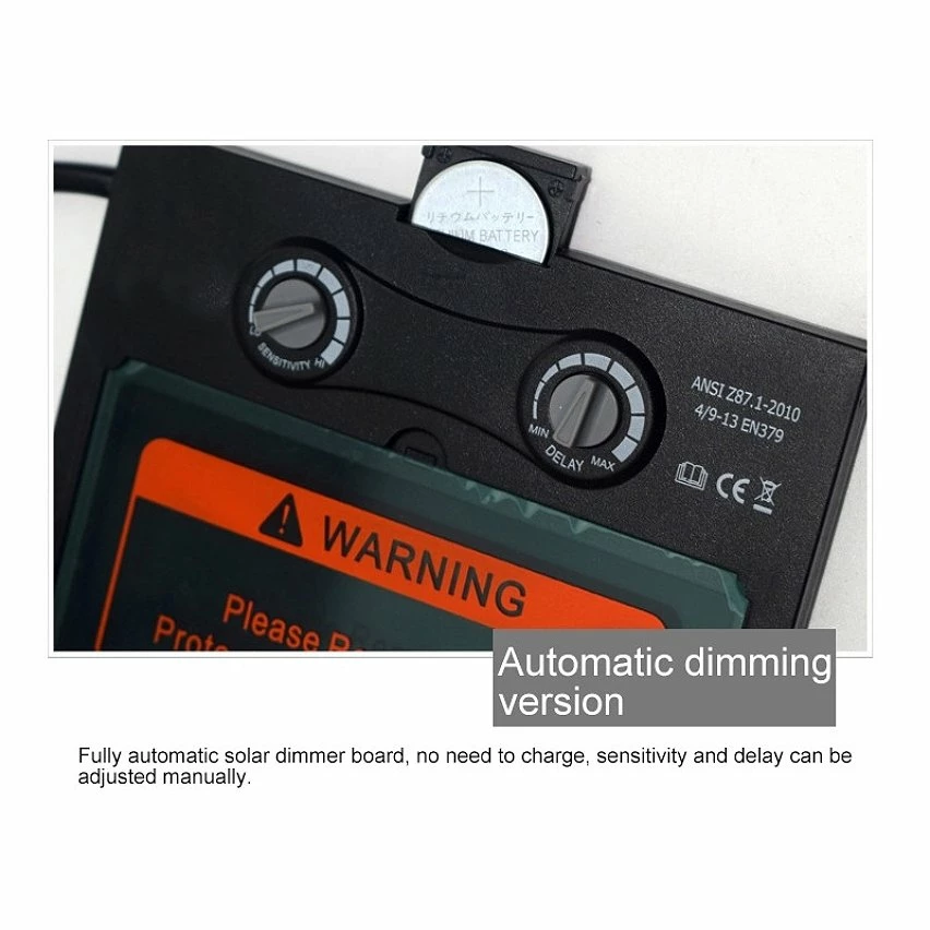 Cheapest 🤩 Wewoo Masque de protection pour soudure électrique variable automatique solaire léger (rouge) 🧨 7 Cheapest 🤩 Wewoo Masque de protection pour soudure électrique variable automatique solaire léger (rouge) 🧨 – Image 7