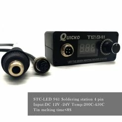 Buy 🥰 Wewoo MINI T12-941 LED Soudure Fer à souder électronique Outil de soudage portatif 🔔 10 Buy 🥰 Wewoo MINI T12-941 LED Soudure Fer à souder électronique Outil de soudage portatif 🔔 -Pas Cher Facom Magasin 3615612595706 4