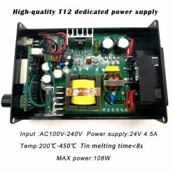 New 🌟 Wewoo MINI T12-951 LED Station de soudage, outil de soudage portable, fer à souder électronique 😉 11 New 🌟 Wewoo MINI T12-951 LED Station de soudage, outil de soudage portable, fer à souder électronique 😉 -Pas Cher Facom Magasin 3615612595805 5