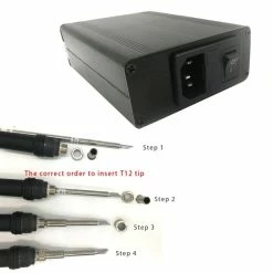 New 🌟 Wewoo MINI T12-951 LED Station de soudage, outil de soudage portable, fer à souder électronique 😉 12 New 🌟 Wewoo MINI T12-951 LED Station de soudage, outil de soudage portable, fer à souder électronique 😉 -Pas Cher Facom Magasin 3615612595805 6