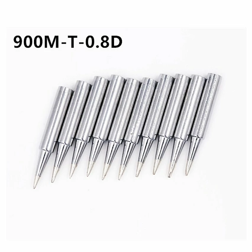 Flash Sale 😍 Wewoo 10 bouts de fer à souder de soudure électrique sans plomb de type D de PCS 900M-T-0.8D ❤️ 2 Flash Sale 😍 Wewoo 10 bouts de fer à souder de soudure électrique sans plomb de type D de PCS 900M-T-0.8D ❤️ – Image 2