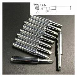 Flash Sale 🎉 Wewoo 10 bouts de fer à souder de soudure électrique sans plomb, type D, type PCS 900M-T-3.2D ❤️