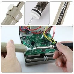 Budget 🤩 Wewoo Pompe à dessouder BEST-108 d'aspiration en aluminium et métal Gris 😀 -Pas Cher Facom Magasin 3615612935328 6